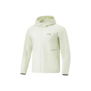 LiNing Running Collection Trench Coat Men's Light Tea Green