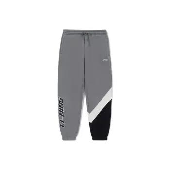 LiNing Sports Life Collection Sweatpants Men's Shade 9 Gray