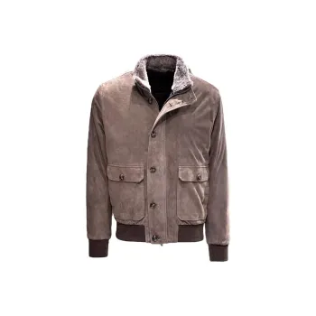 BARBA Suede Jacket