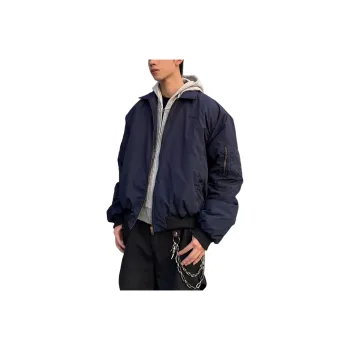 GY.VG Jackets Coats Unisex Navy Blue