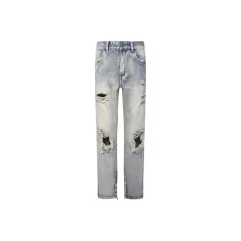 COOLALPACA Jeans Unisex Light Blue
