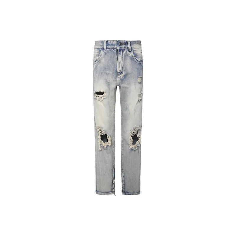 COOLALPACA Jeans Unisex Light Blue-0