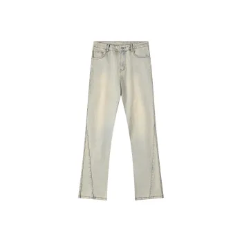 GEOFFREY B. SMALL Jeans Unisex Yellow Mud