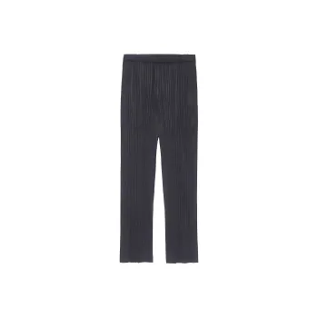 PLEATS PLEASE ISSEY MIYAKE Casual Pants Unisex Black