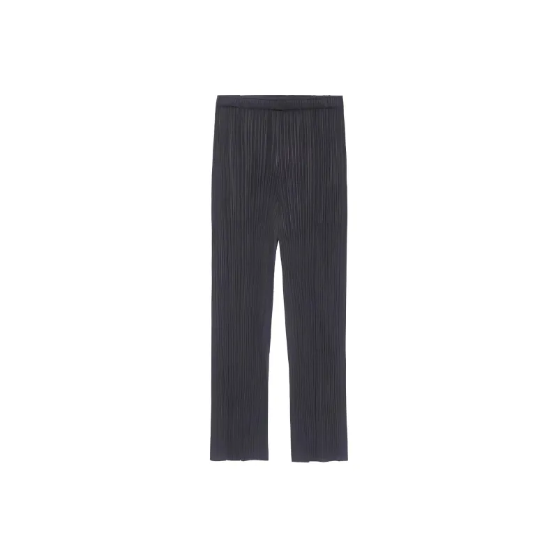 PLEATS PLEASE ISSEY MIYAKE Casual Pants Unisex Black-0