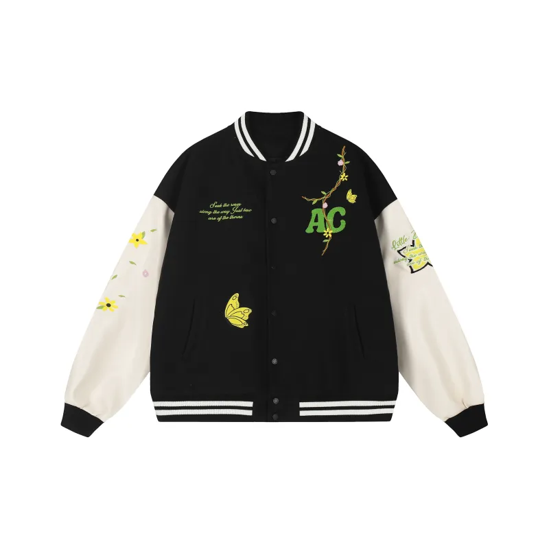 A chock Embroidery Unisex Baseball Jersey-5