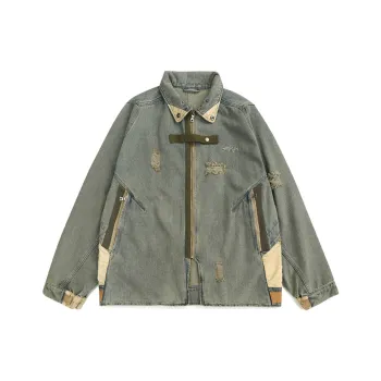 Guuka Jackets Coats Men's Gray Green