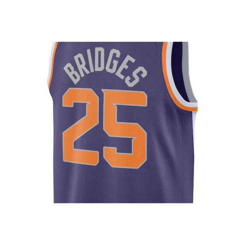 Nike x NBA Basketball Jersey Men's Purple-2