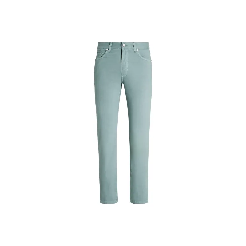 Zzegna Jeans Men Aqua Green-0