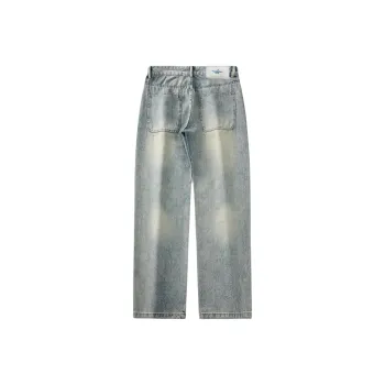 PENTAGONAL HEART Jeans Men's Washed Blue