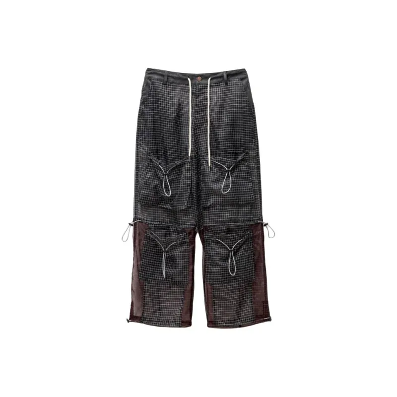 FRIED RICE Cargo Pants Unisex Black-0