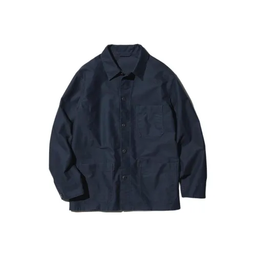 UNIQLO Jackets Coats Men's Dark Blue