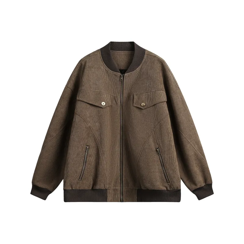 H.V.G.A Jackets Coats Unisex Army Green-0