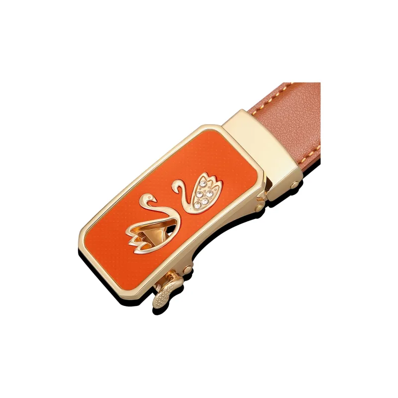CATELLES Cow Split Leather Belts Women's 2.4cm-26