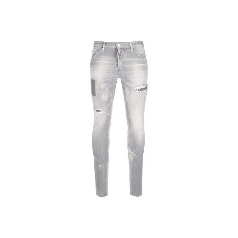 DSQUARED 2 Distressed Slim Jeans-0