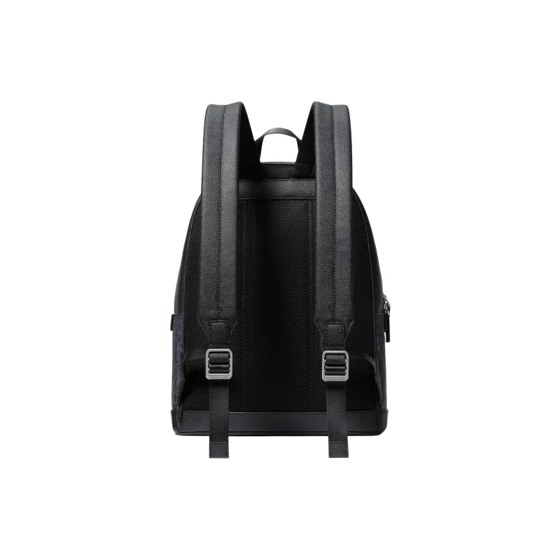 MICHAEL KORS MK Cooper Artificial Leather Backpack Men's Dark Blue-1