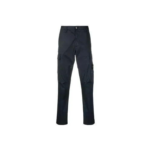 STONE ISLAND Cargo Pants Men Navy Blue