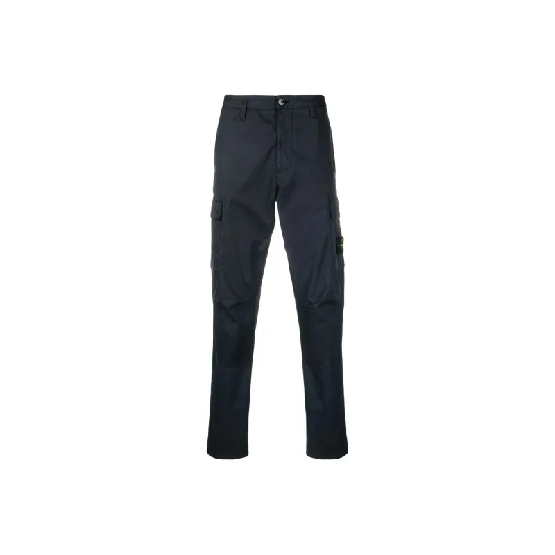 STONE ISLAND Cargo Pants Men Navy Blue-0