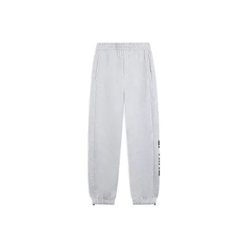 LiNing Sports Trend Series Knitted Sports Pants Unisex Heather Gray Ultimate Gray