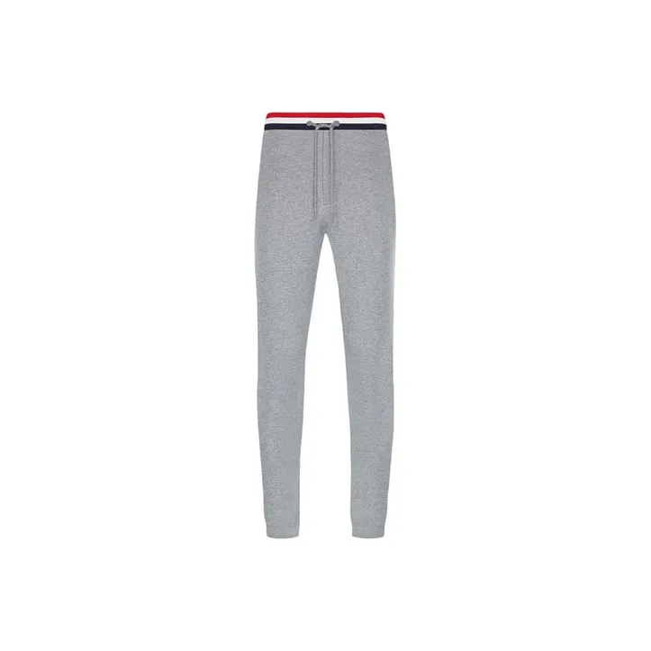 Moncler Knitted Sweatpants Men Gray-0