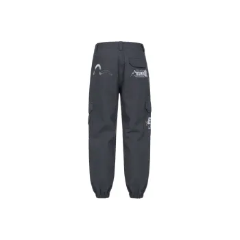 EVISU Cargo Pants Men Dark Gray