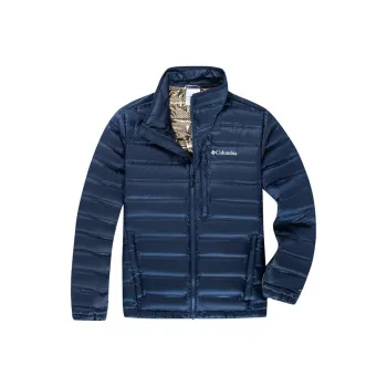 Columbia Omni Heat Down Jacket Men's Navy Blue