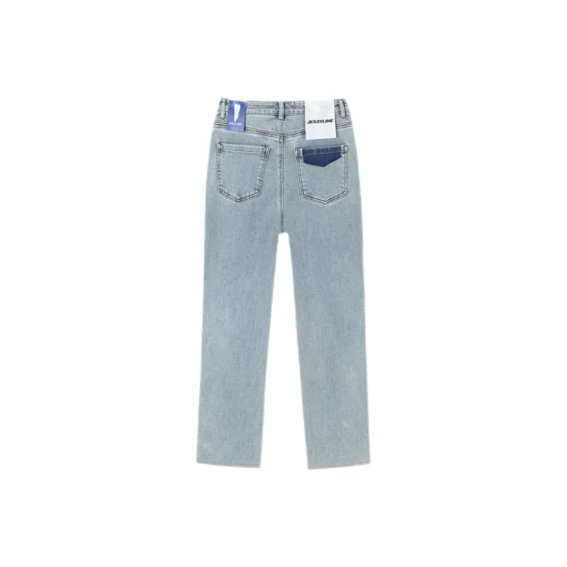 JESSYLINE Jeans Women's Denim Blue-1