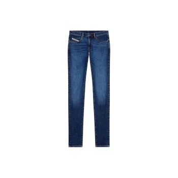 DIESEL D Strukt 2019 Logo Patch Slim Cut Jeans