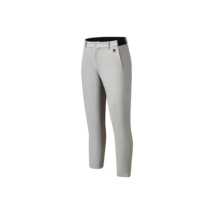 FILA Athletics Knitted Sweatpants Men Gray Brown Khaki-0