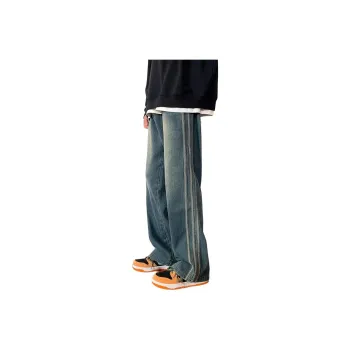 KVIV Jeans Men Vintage Blue 