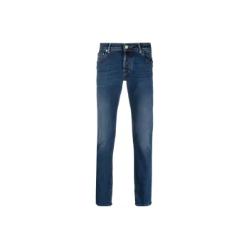 JACOB COHEN Skinny Stonewashed Jeans