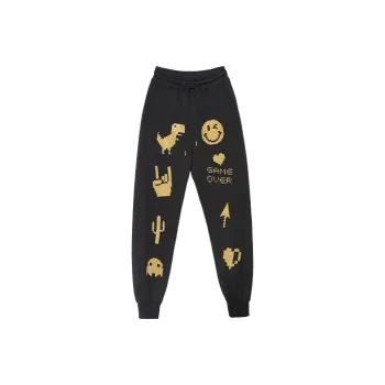 TCH Knitted Sweatpants Unisex Black