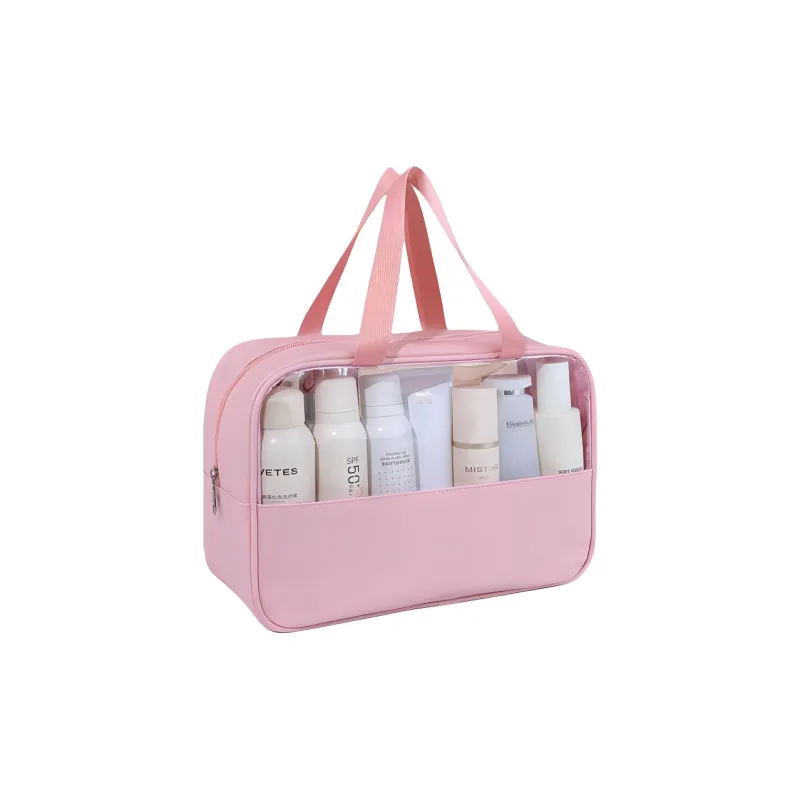 LETOO PVC Makeup Bag Large Size Unisex Multicolor-5