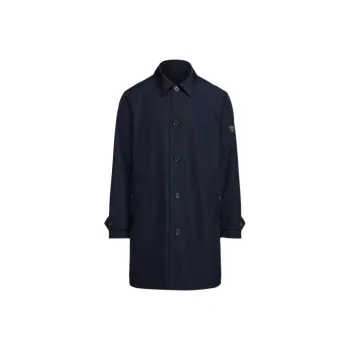 Polo Ralph Lauren Trench Coat Men's Marine Blue