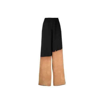 Vetements Knitted Sports Pants Men's Black