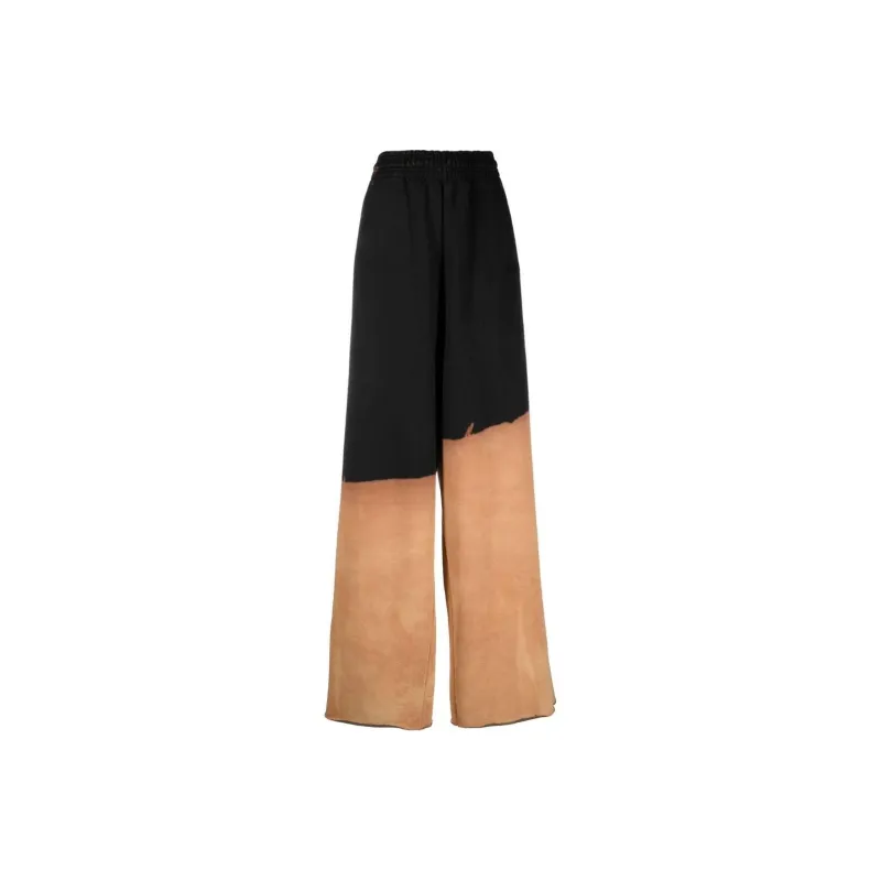 Vetements Knitted Sports Pants Men's Black-0