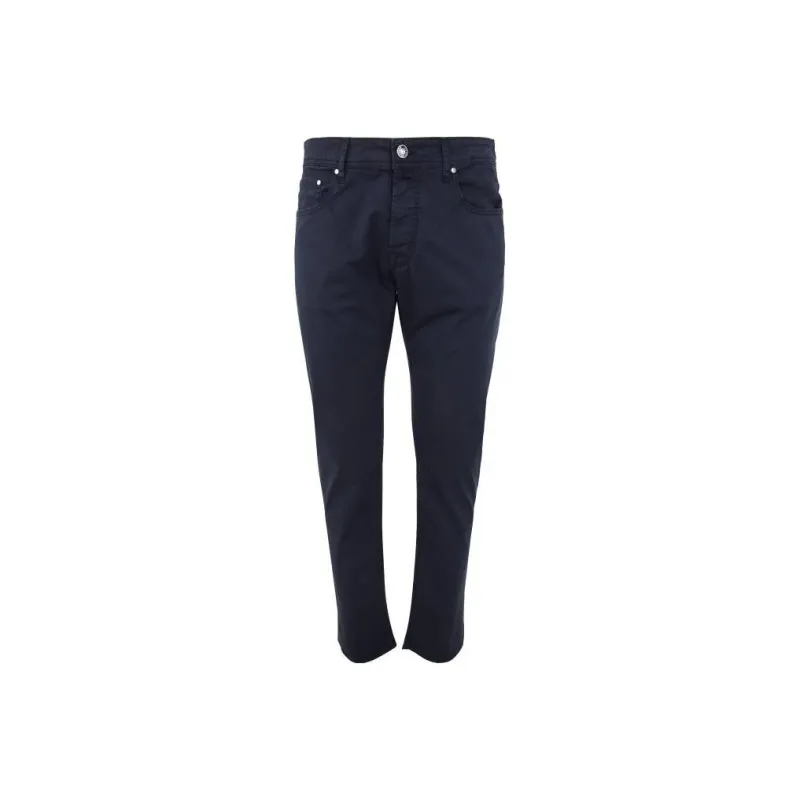 Jacob Cohën Scar detail Five pocket Straight leg Trousers-0
