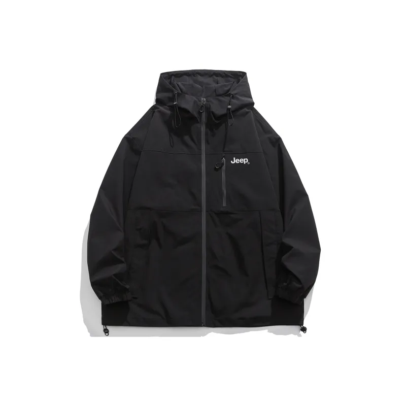 Jeep Jackets & Coats Unisex Pure Black-2
