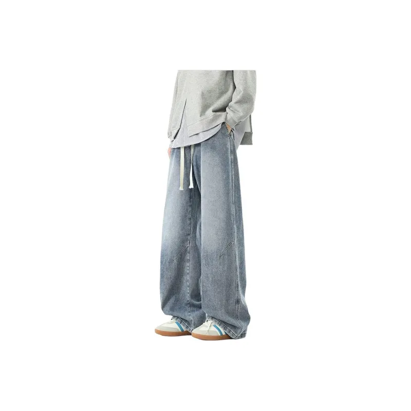 BEAR UNION Jeans Unisex Black Gray Color-5