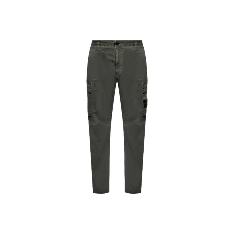 STONE ISLAND Cargo Pants Men's Army Green-0