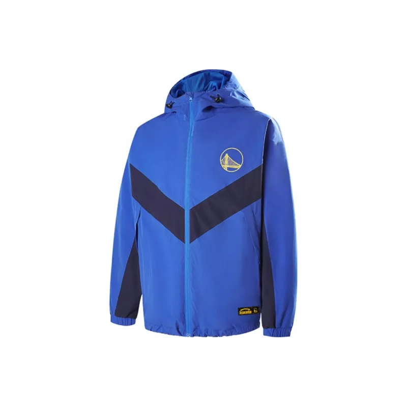 NBA Golden State Warriors Jacket Unisex Blue-0