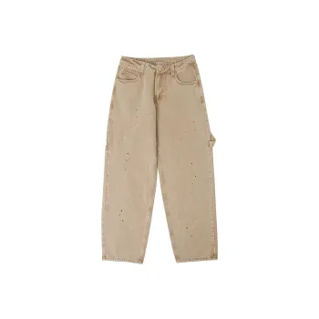 LUJIAMEN Jeans Unisex Khaki