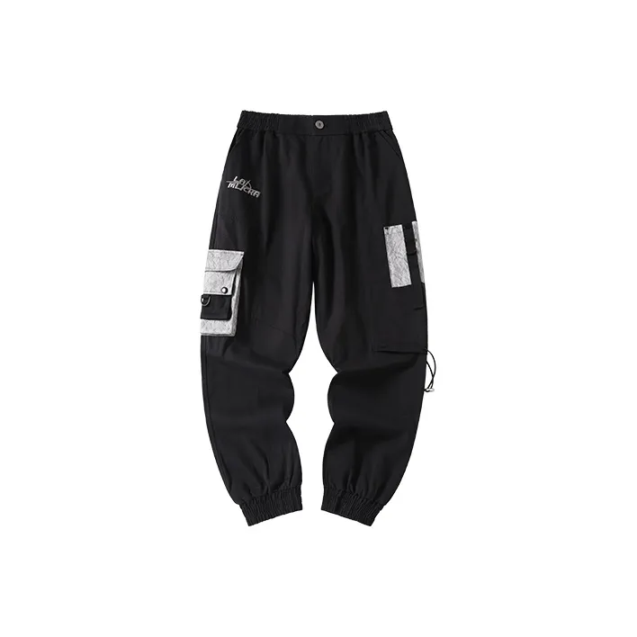 LAMLICKA Casual Pants Unisex Black-0