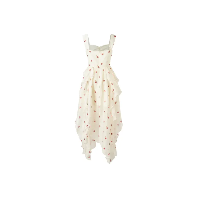 PLANE DRIFT Slip Dress Women's White-1