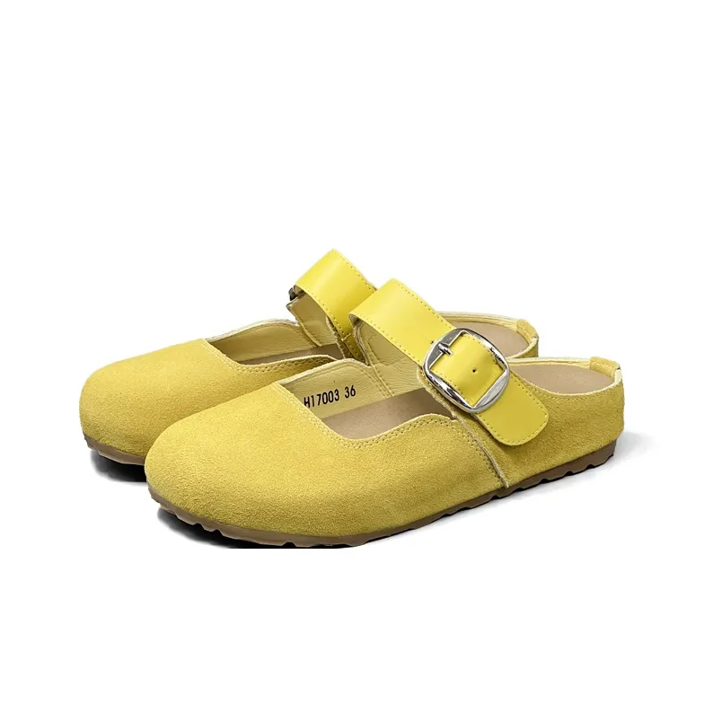 Shougu Rubber Sole Quiet Odor Resistant Closed Toe Slippers Women's-1