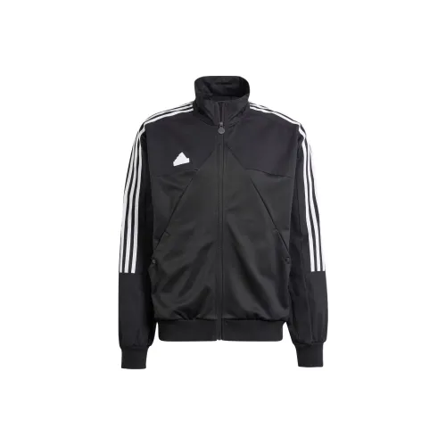 Adidas Tiro Material Mix Track Jacket Jackets & Coats Men's Black