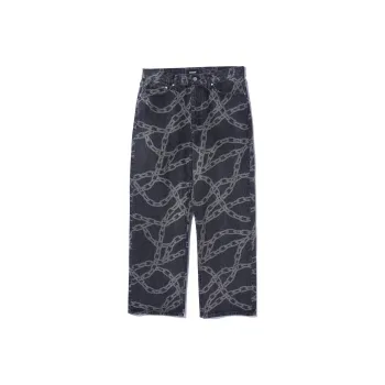 XLARGE x Crawling Death SS24 Jeans Unisex Black