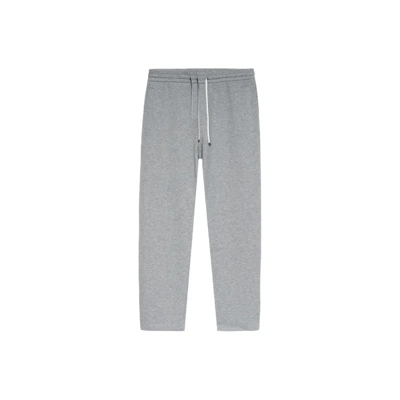 EMPORIO ARMANI FW22 Knitted Sports Pants Men's Gray-0