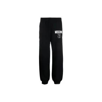 MOSCHINO Knitted Sweatpants Men Black