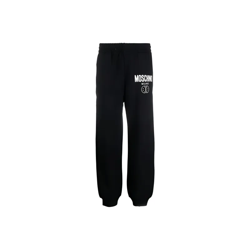 MOSCHINO Knitted Sweatpants Men Black-0